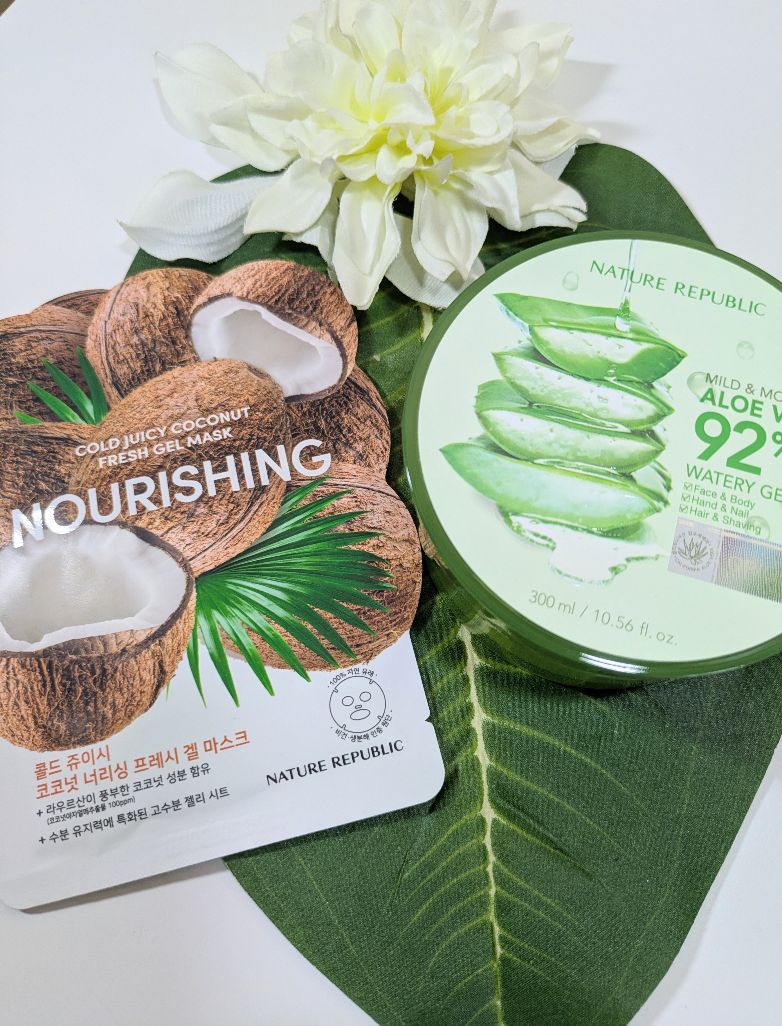 マイルド＆モイスチャーアロエジェル/ネイチャーリパブリック/ボディローションを使ったクチコミ（1枚目）