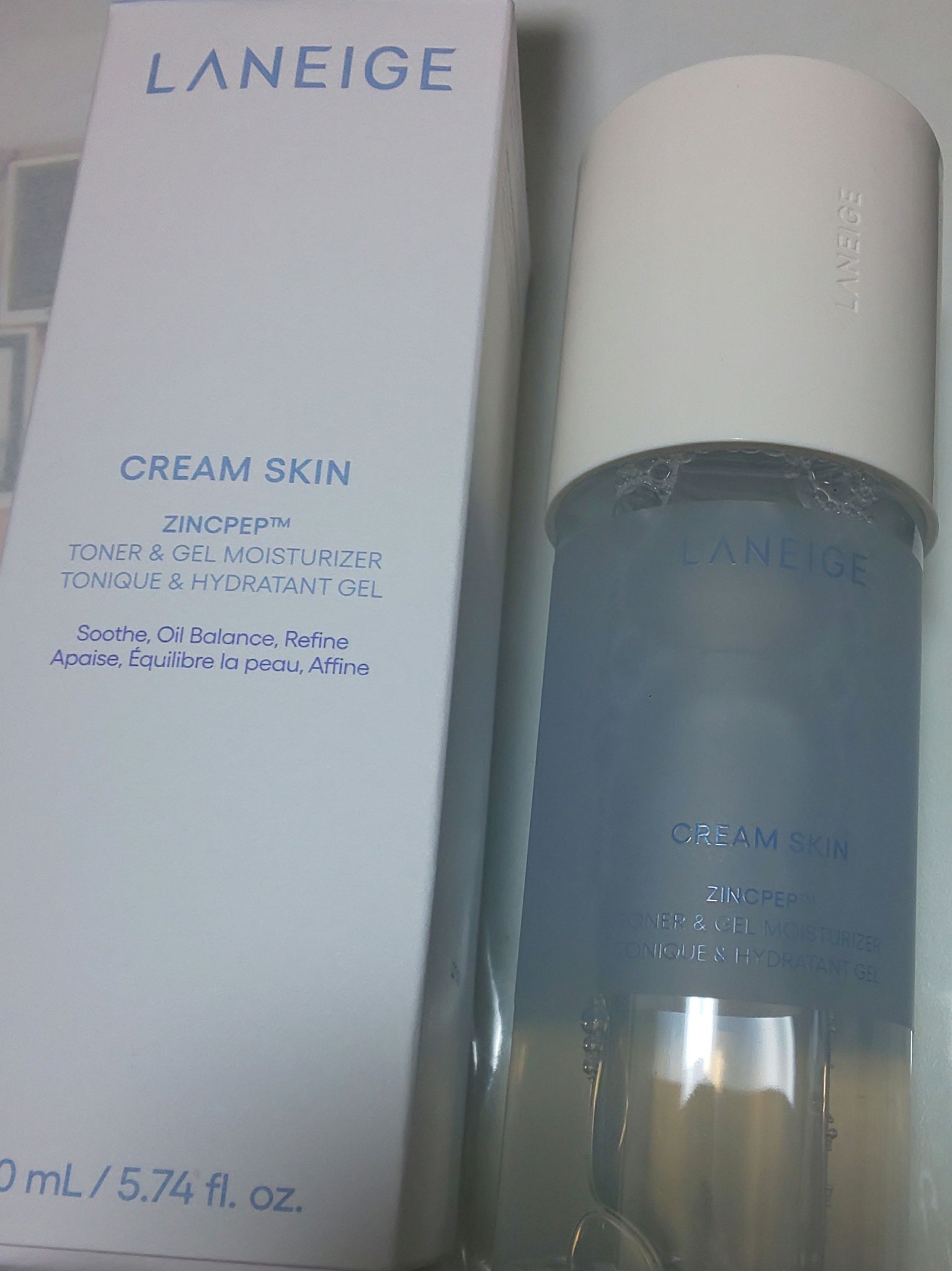 ジェルクリームスキン ローション/LANEIGE/化粧水を使ったクチコミ（1枚目）