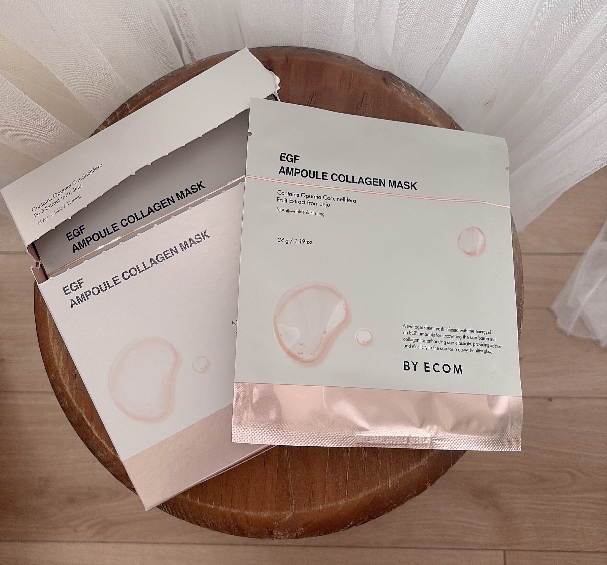 EGF アンプルコラーゲンマスク/BY ECOM/シートマスク・パックを使ったクチコミ（1枚目）