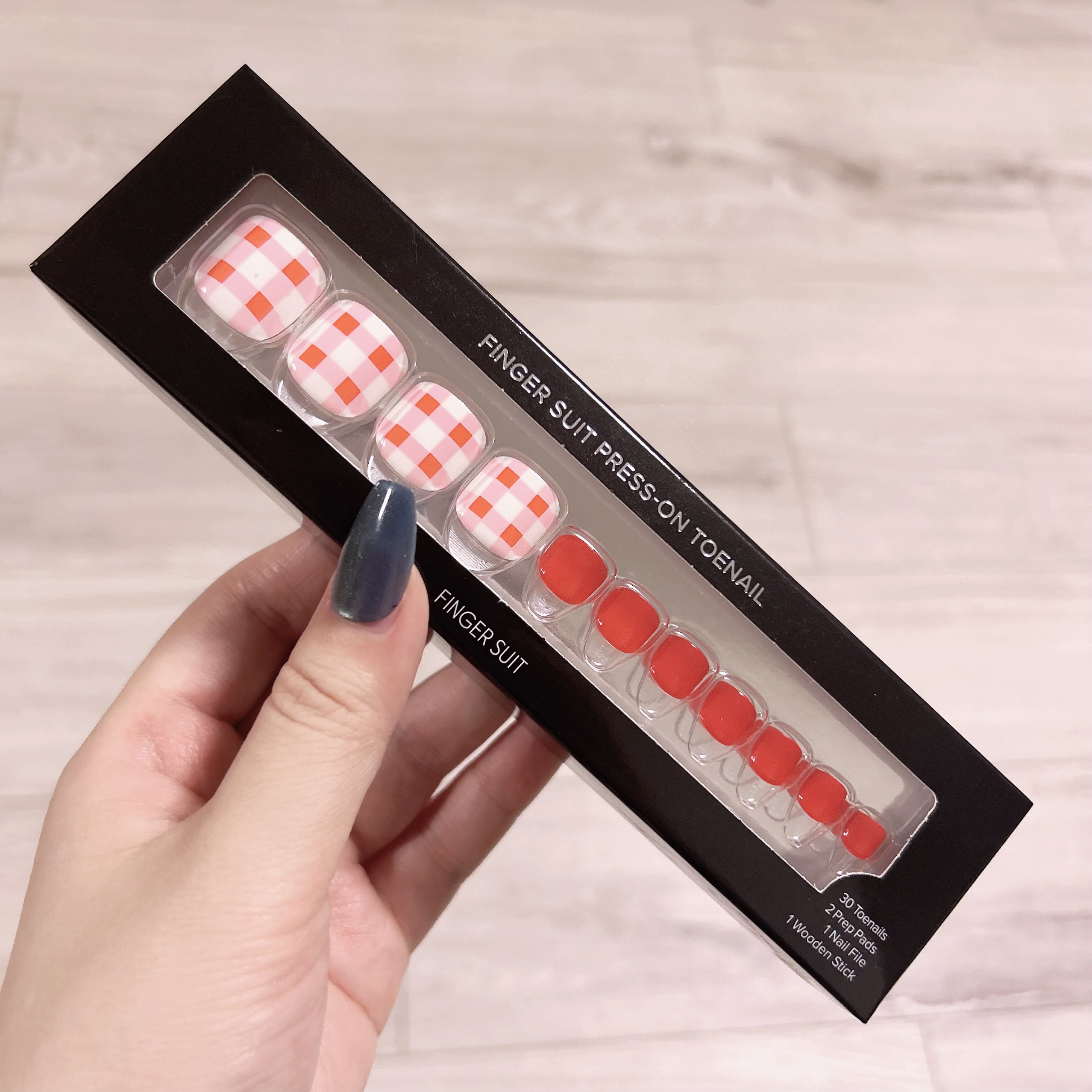 フットネイルチップ/FINGER SUIT/ネイルチップ・パーツを使ったクチコミ（3枚目）