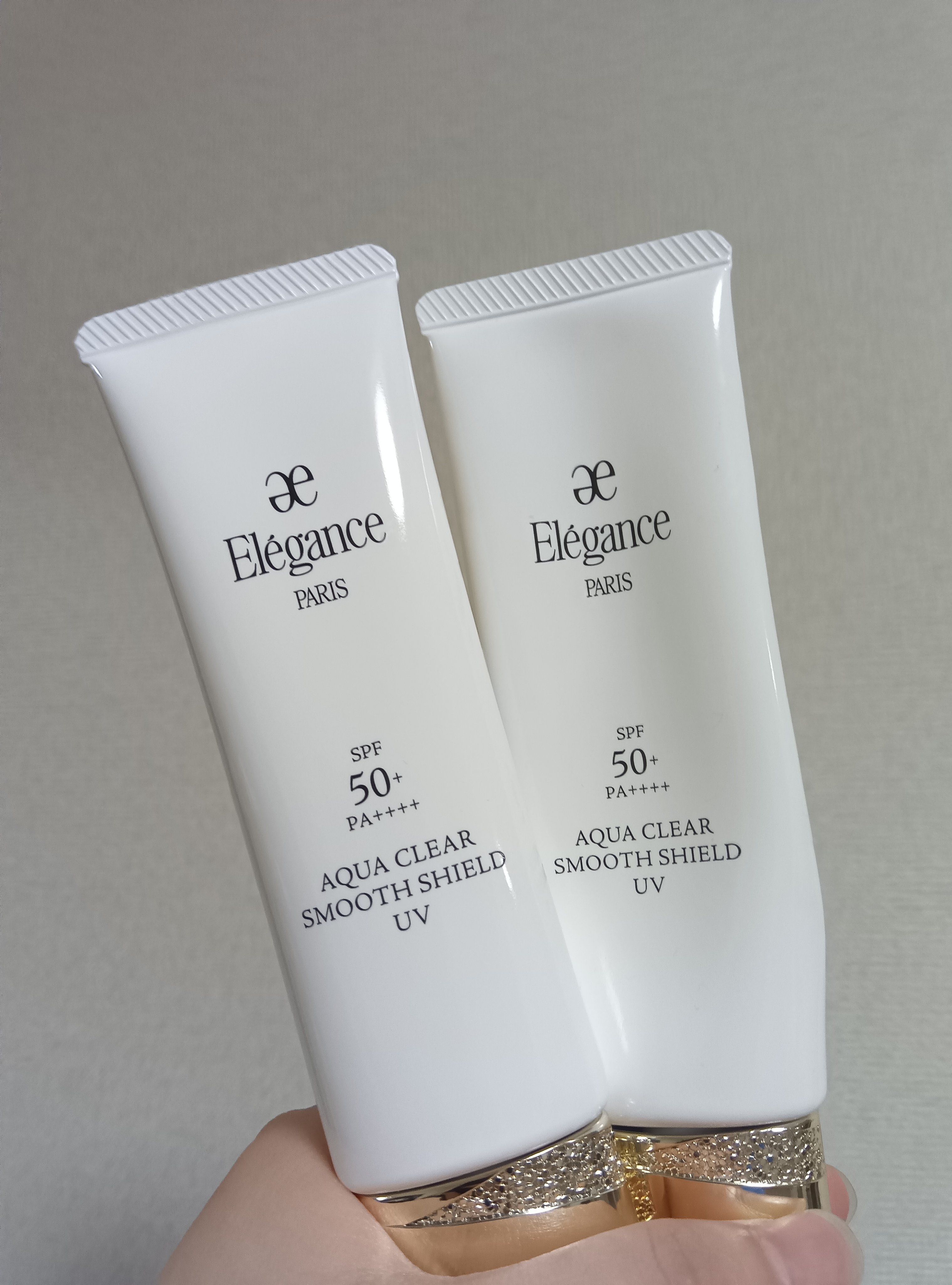 Elégance エレガンス アクアクリア スムースシールド UVのクチコミ「リピートです。
エレガンス アクアクリア スムースシールド UV

────────────
.....」（1枚目）