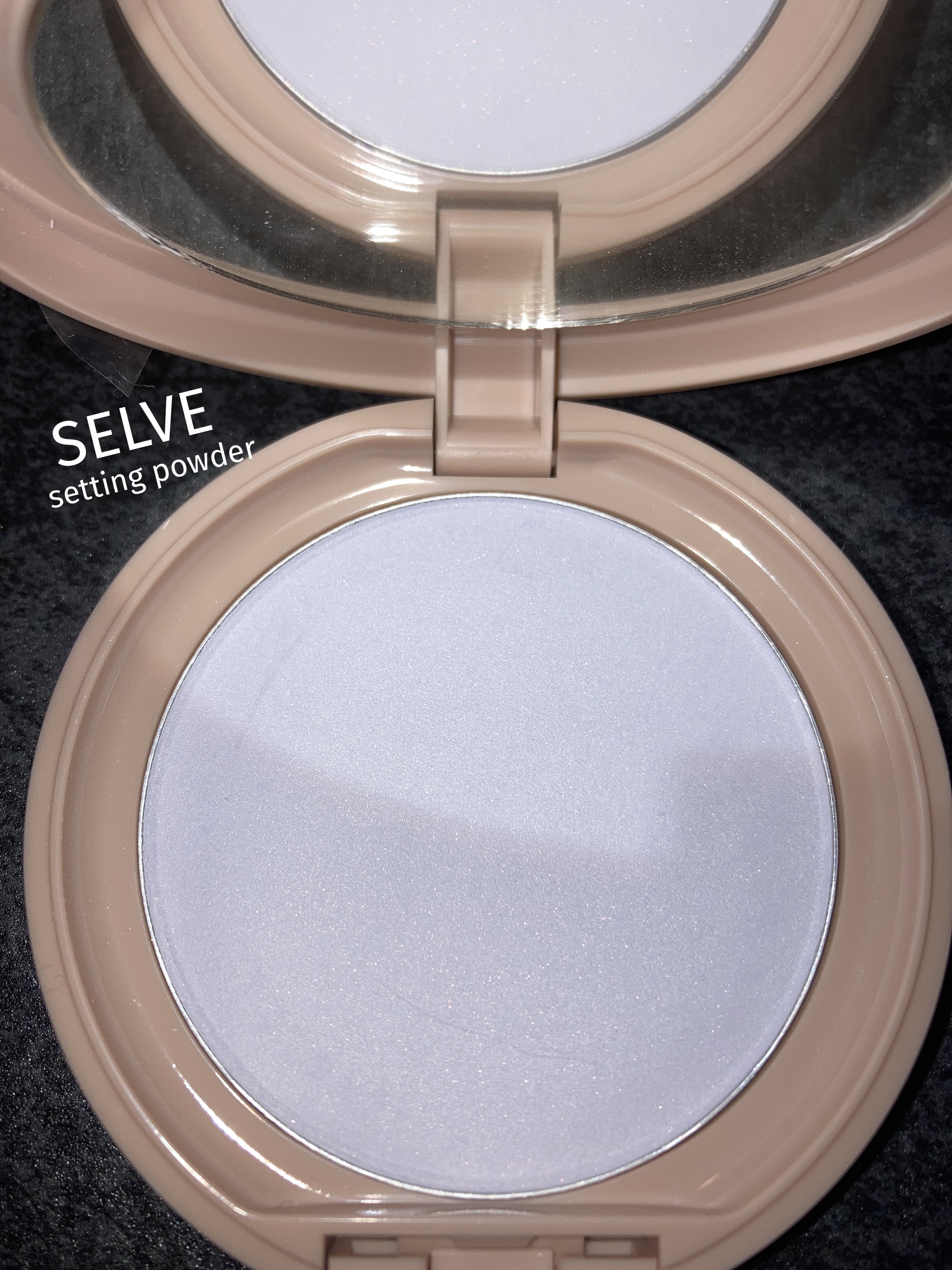 フォギーヴェールセッティングパウダー 02 パープル/SELVE/プレストパウダーを使ったクチコミ（1枚目）