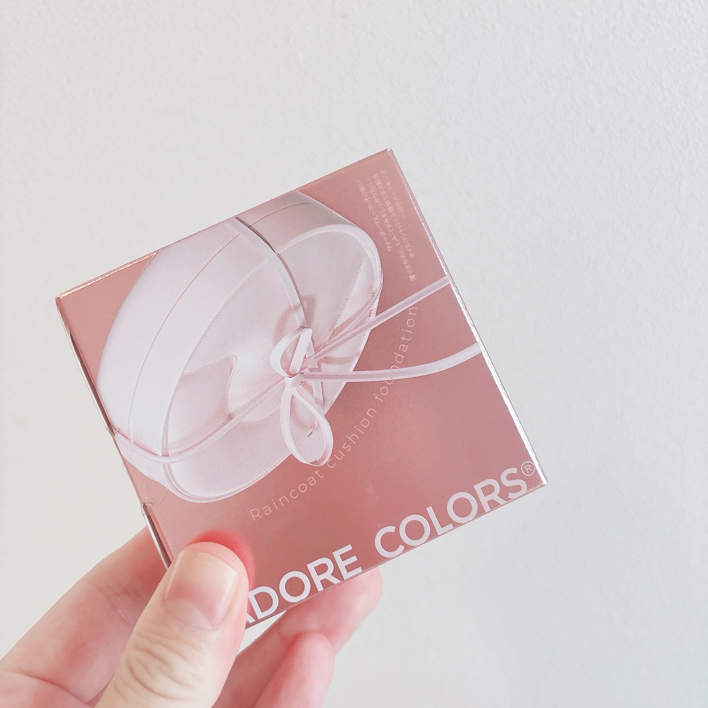 L'ADORE COLORS レインコート クッション ファンデーション/L'adore Colors/クッションファンデーションを使ったクチコミ（1枚目）