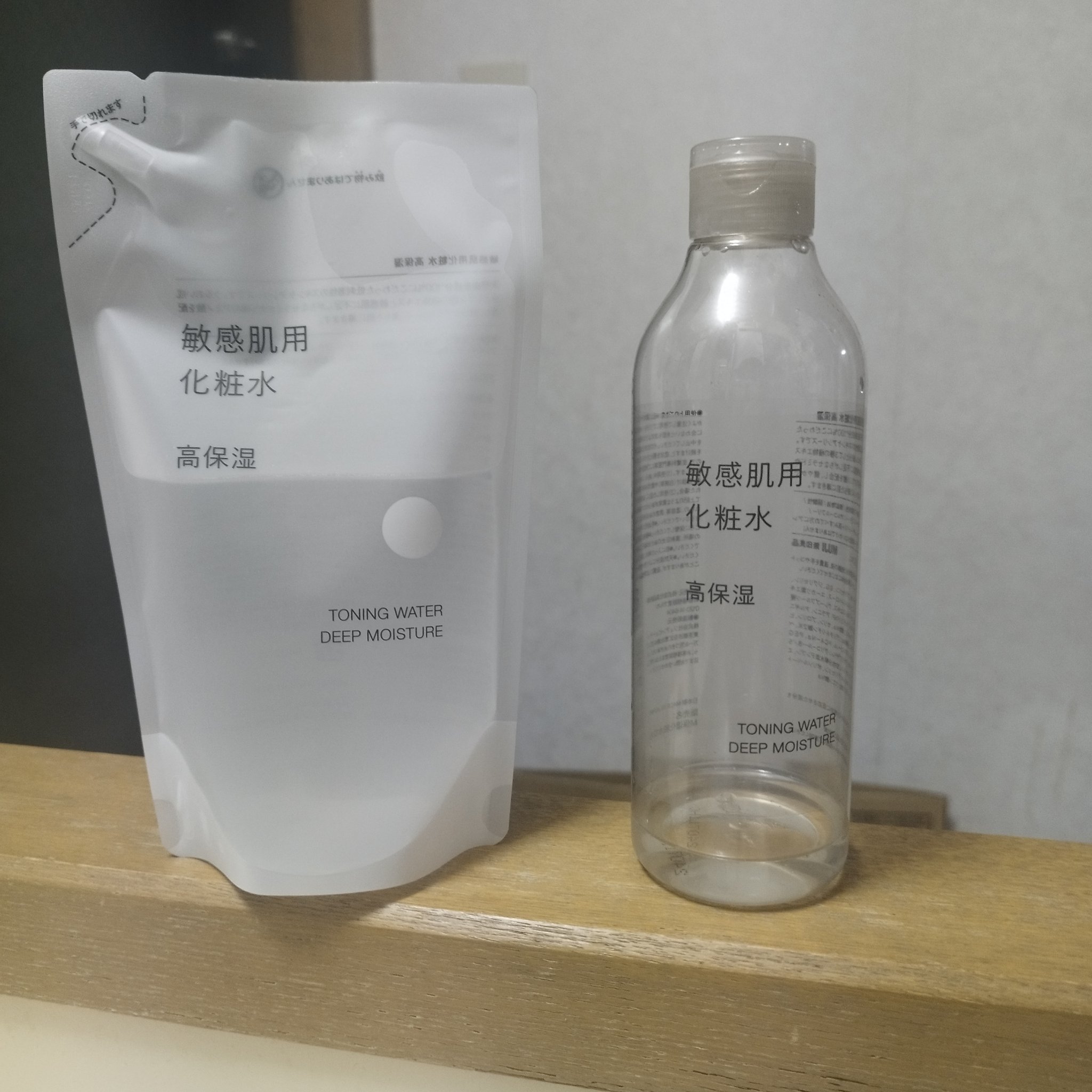敏感肌用化粧水　高保湿 300ml/無印良品/化粧水を使ったクチコミ（1枚目）