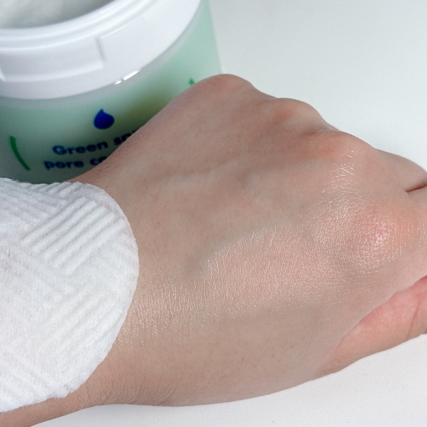 若芽ポアコントロール部分パック/suiskin/トナーパッドを使ったクチコミ(7枚目)