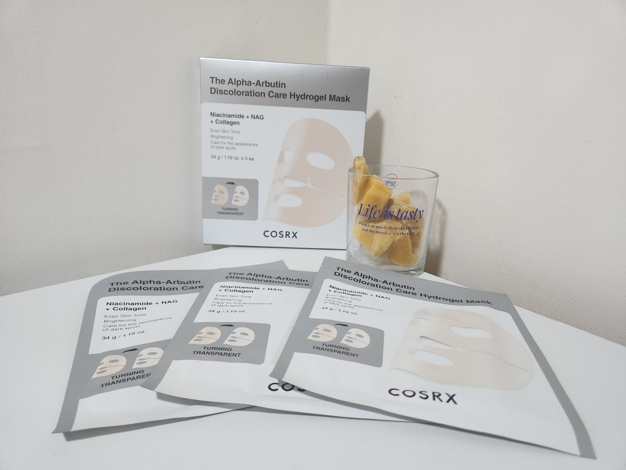 RXザ・アルファ アルブチン ハイドロゲルパック/COSRX/シートマスク・パックを使ったクチコミ（1枚目）