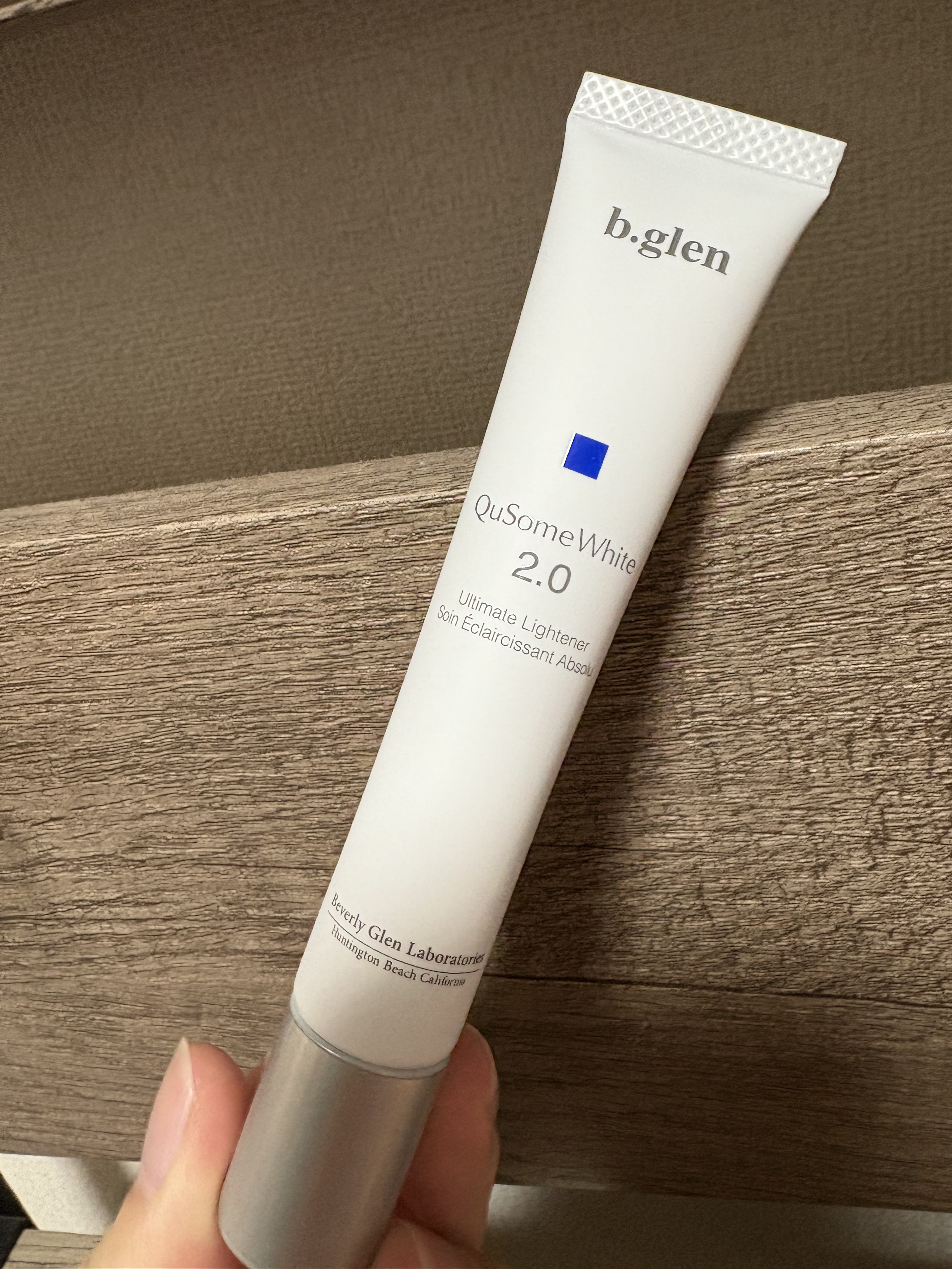 QuSomeホワイト2.0/b.glen/美容液を使ったクチコミ（1枚目）
