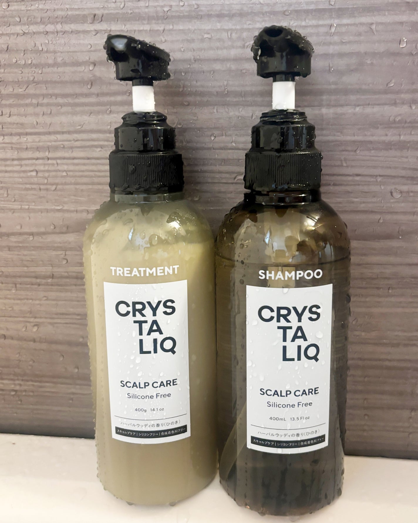 CRYSTALIQ スキャルプケア シャンプー/トリートメント/Crystaliq /市販シャンプーを使ったクチコミ(1枚目)