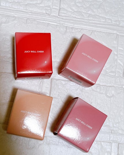 ジューシーロールチーク/rom&nd/ジェル・クリームチークを使ったクチコミ(5枚目)