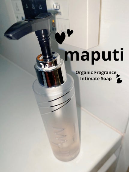 オーガニックフレグランスインティメイトソープ MAPUTI/MAPUTI/デリケートゾーンケアを使ったクチコミ(1枚目)