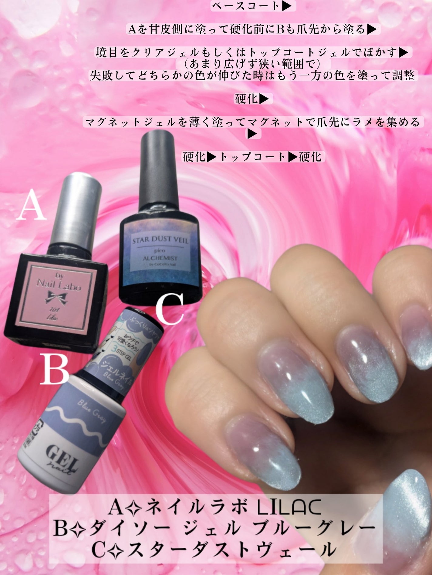 カラージェル/by Nail Labo/ジェルネイルを使ったクチコミ(3枚目)