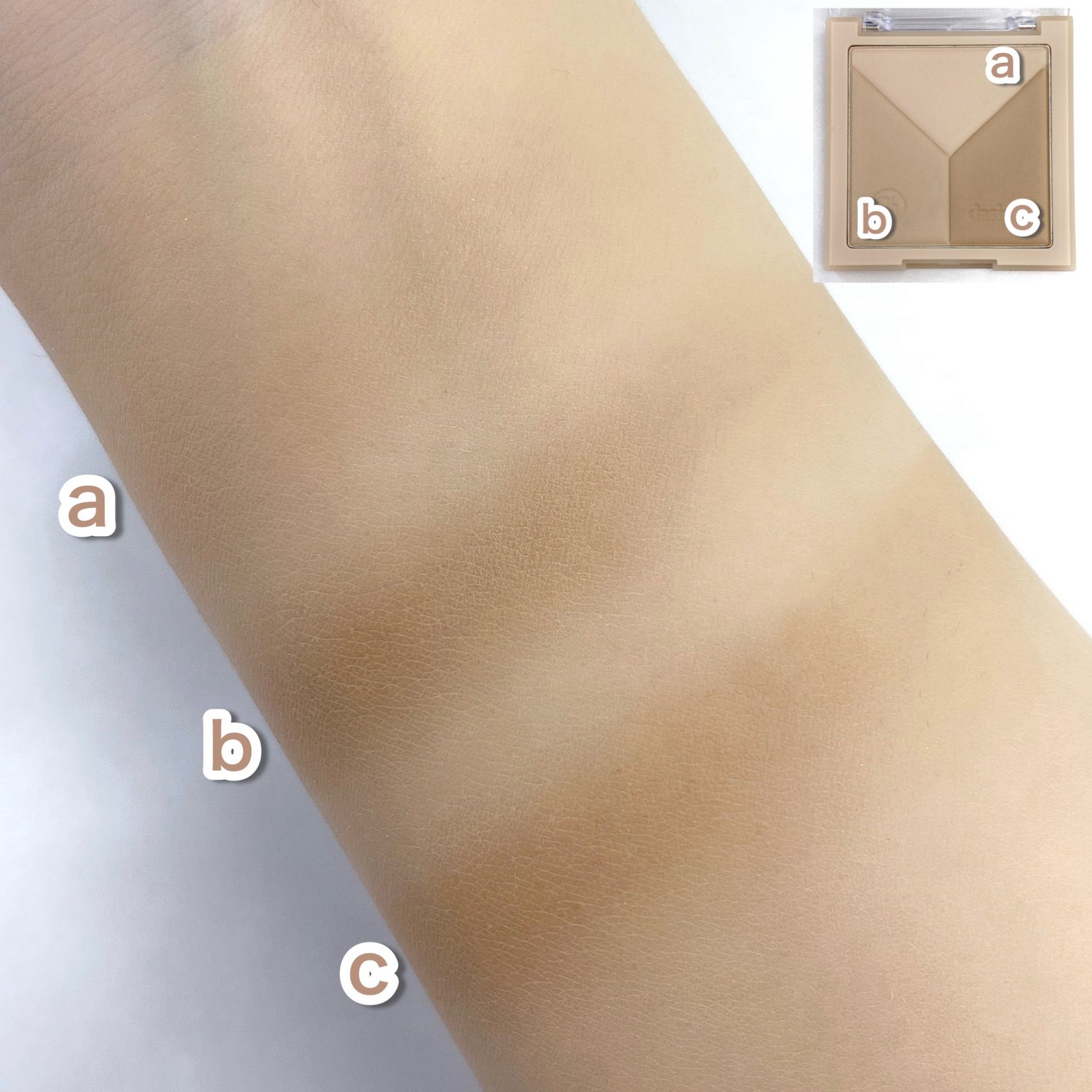 Vカットブレンディングシェーディング/dasique/シェーディングを使ったクチコミ(4枚目)