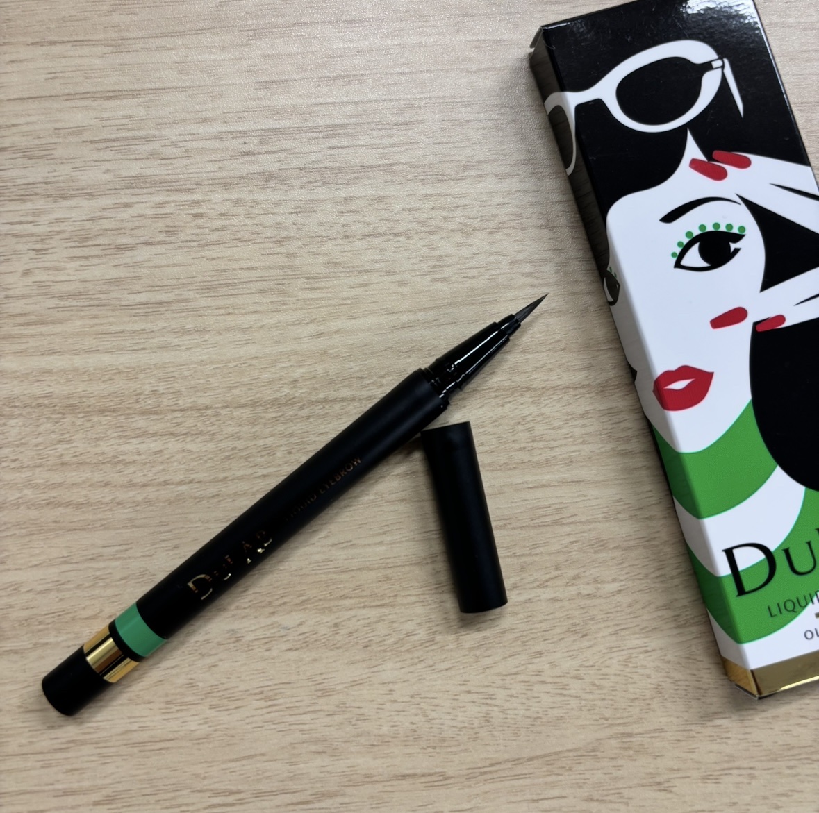 DULAB リキッドアイブロウ オリーブブラウン/DULAB/リキッドアイブロウを使ったクチコミ（1枚目）