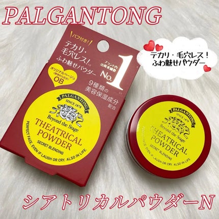 シアトリカルパウダーN/パルガントン/ルースパウダーを使ったクチコミ(1枚目)