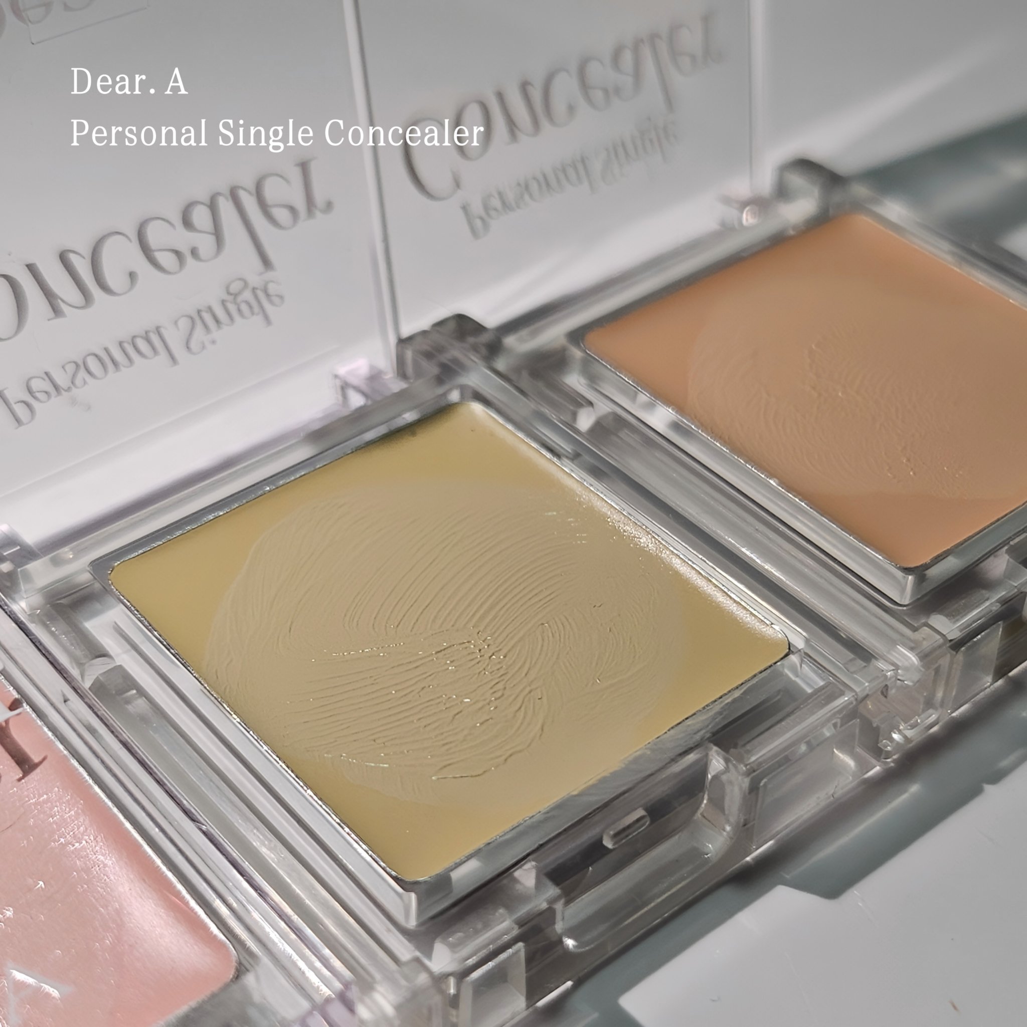 パーソナルシングルコンシーラー/Dear.A/パレットコンシーラーを使ったクチコミ（2枚目）