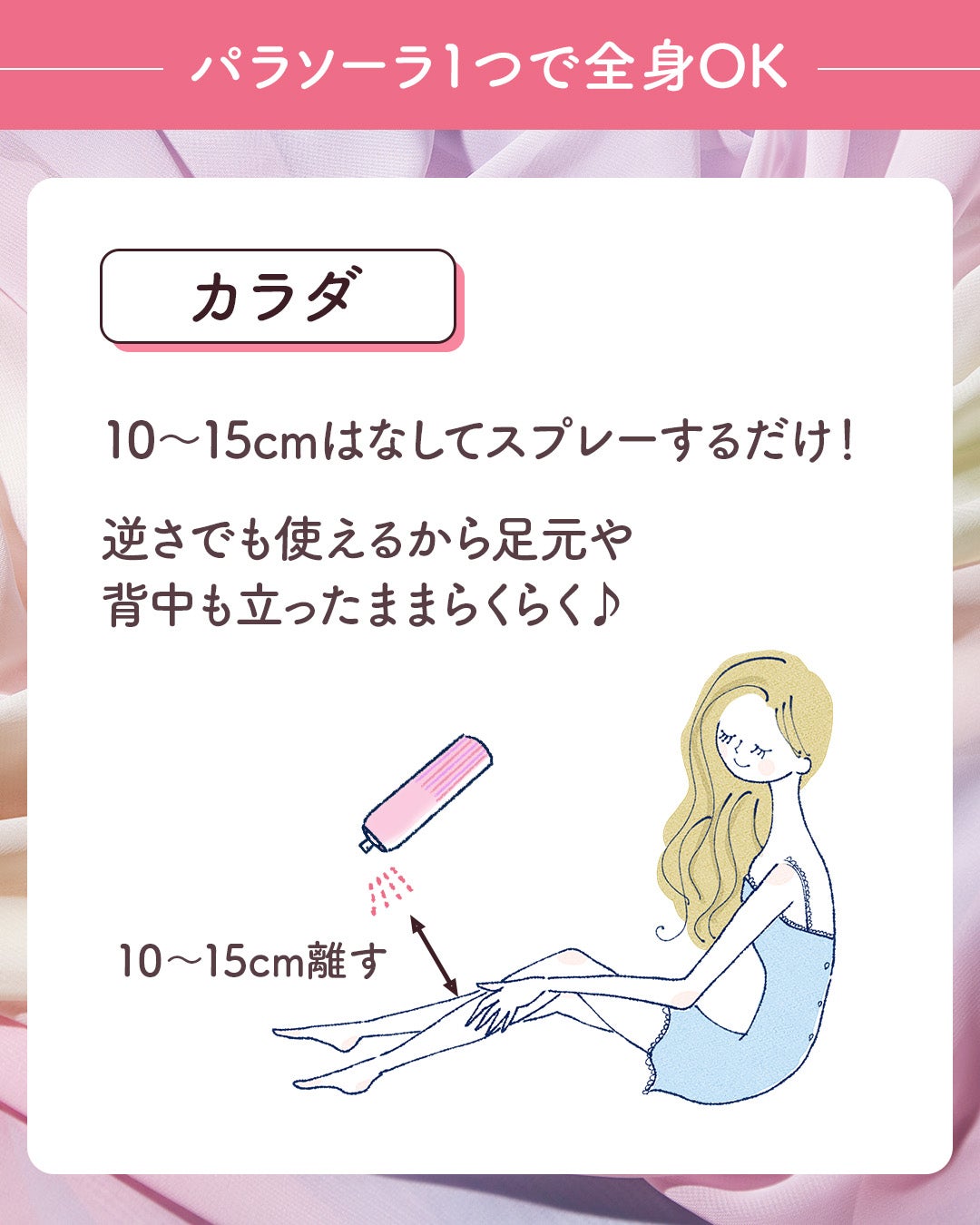 パラソーラ フレグランス UVスプレー N3/パラソーラ/日焼け止めミスト・スプレーを使ったクチコミ(3枚目)