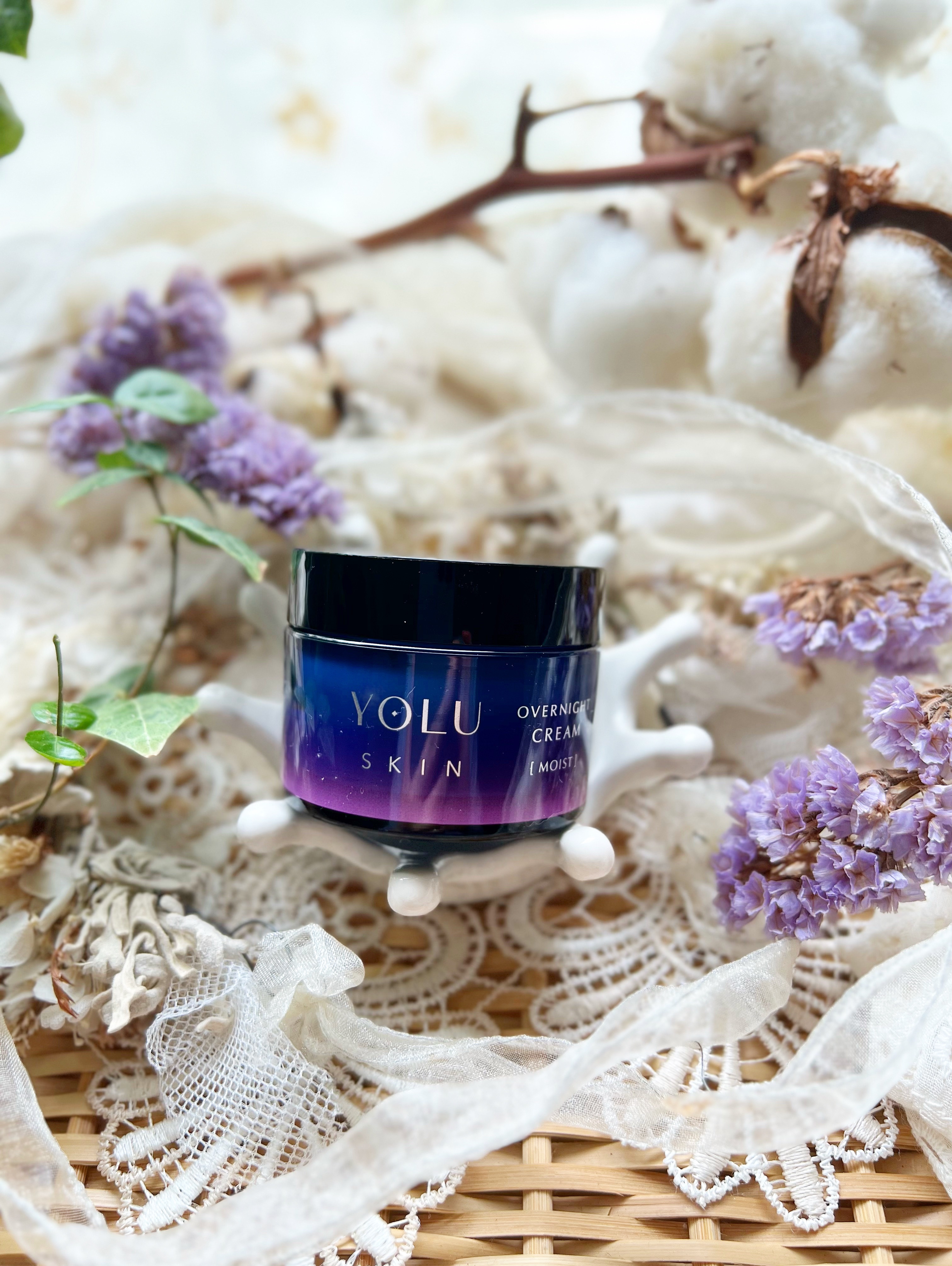 ヨル スキン オーバーナイトクリーム モイスト/YOLU/フェイスクリームを使ったクチコミ（2枚目）