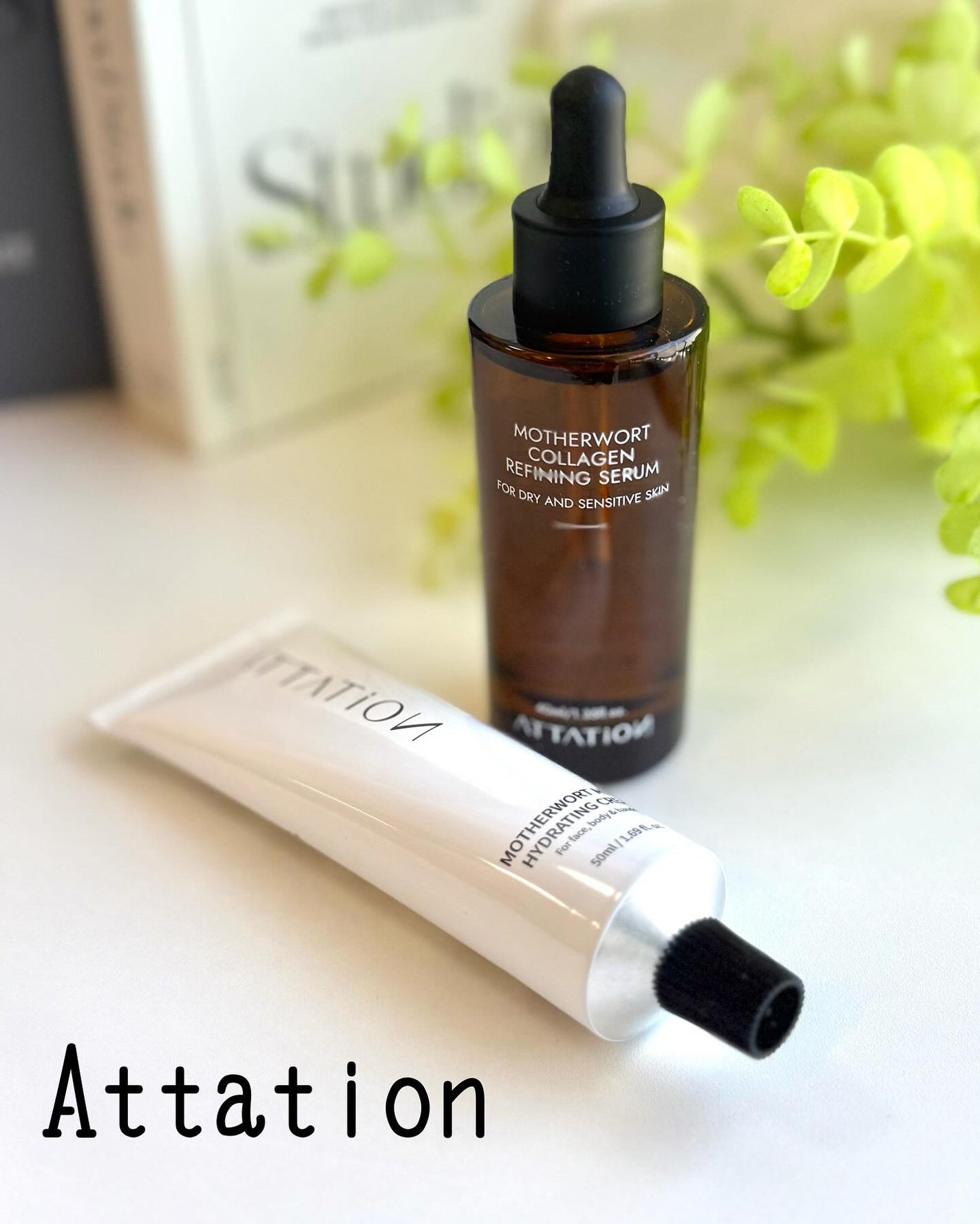 益母草パンテノールクリーム/ATTATION/ハンドクリームを使ったクチコミ(1枚目)