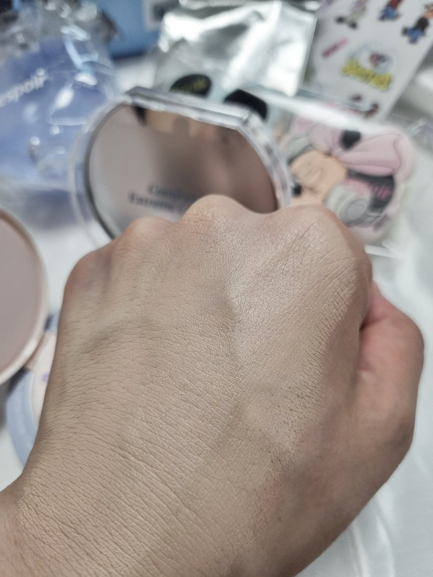 ビーベルベット カバークッション/espoir/クッションファンデーションを使ったクチコミ(5枚目)