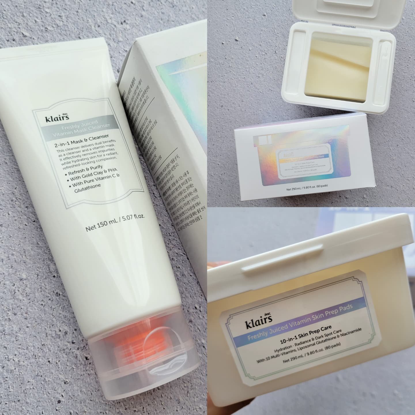 ヒアルビタグルパッククレンザー/Klairs/洗顔フォームを使ったクチコミ（1枚目）