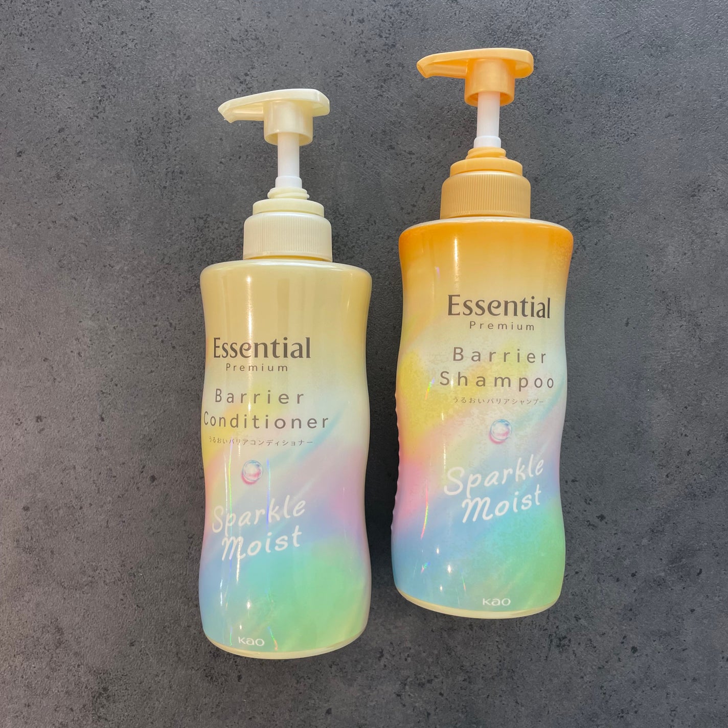 エッセンシャルプレミアム バリアシャンプー・コンディショナー スパークルモイスト/エッセンシャル/市販シャンプーを使ったクチコミ(1枚目)