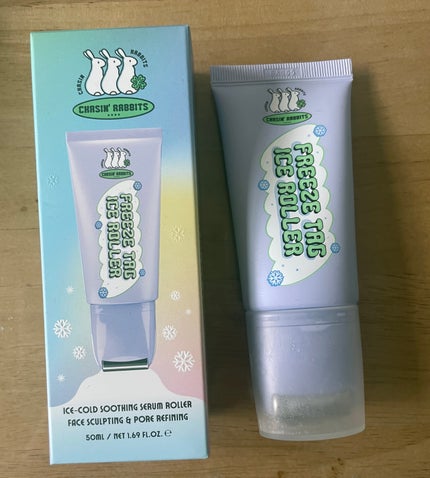 フリーズタグアイスローラー/CHASIN'RABBITS/美容液を使ったクチコミ(3枚目)