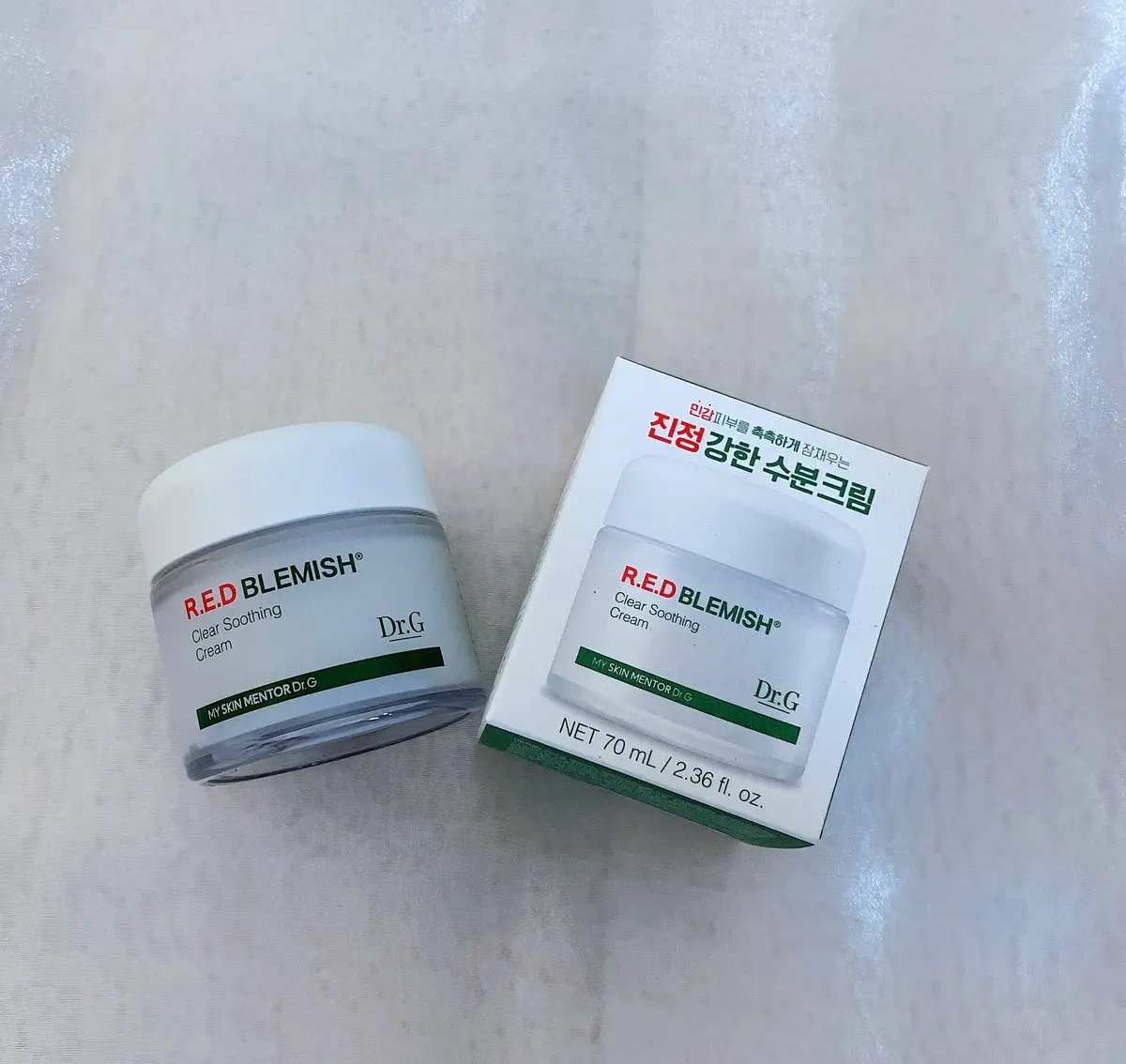 レッドブレミッシュ クリアスージングクリーム/Dr.G/フェイスクリームを使ったクチコミ（1枚目）