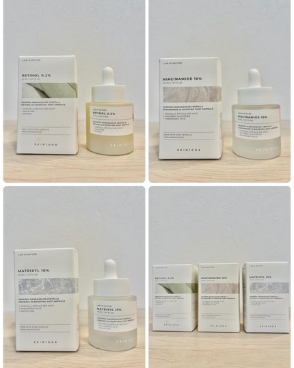 レチノール 0.2 ブースティングショット アンプル/SKIN1004/美容液を使ったクチコミ(8枚目)