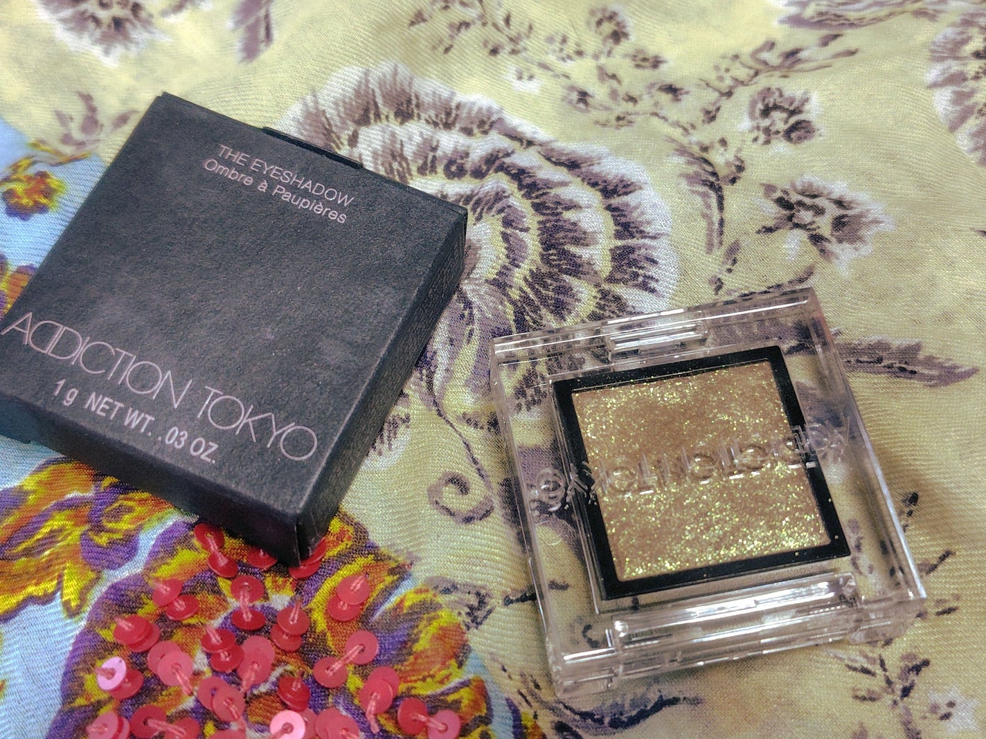 アディクション ザ アイシャドウ スパークル/ADDICTION/単色アイシャドウを使ったクチコミ(1枚目)