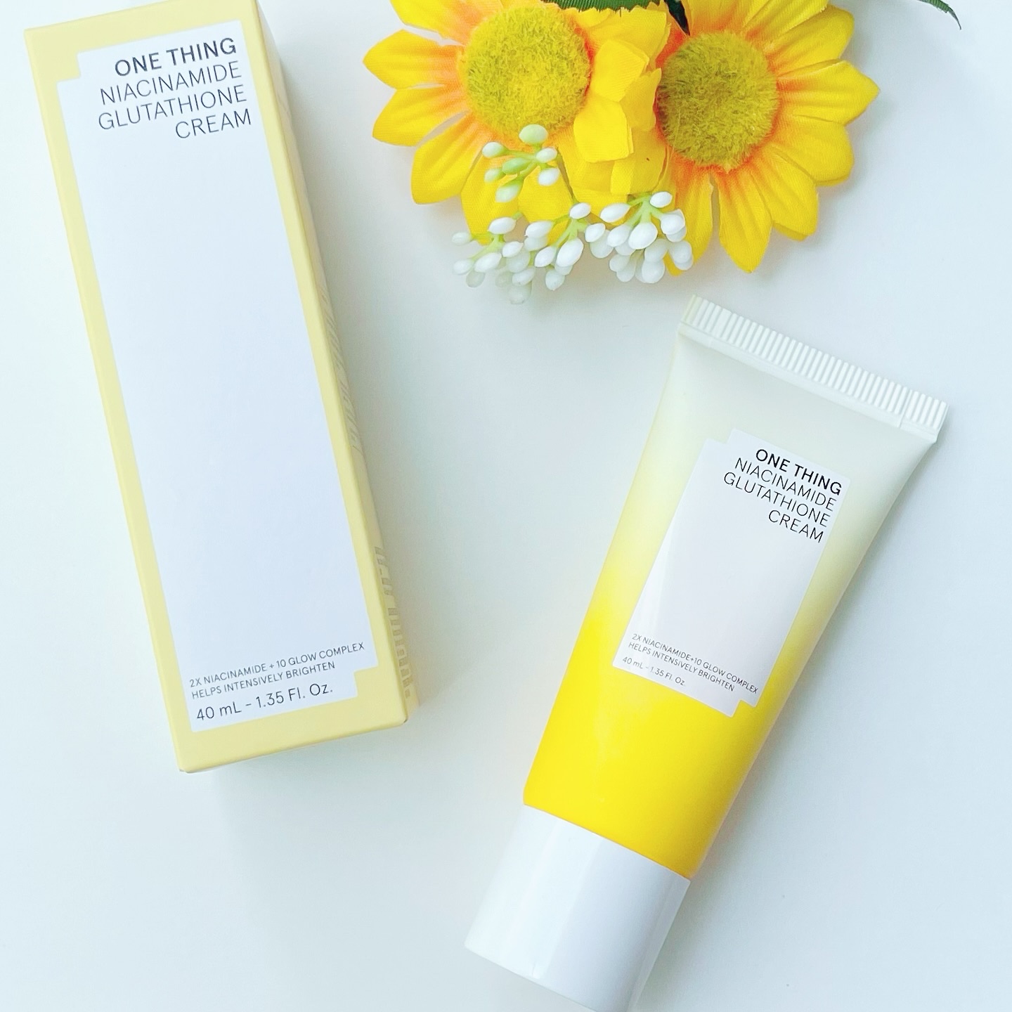 ナイアシンアミド グルタチオン クリーム/ONE THING/フェイスクリームを使ったクチコミ（2枚目）