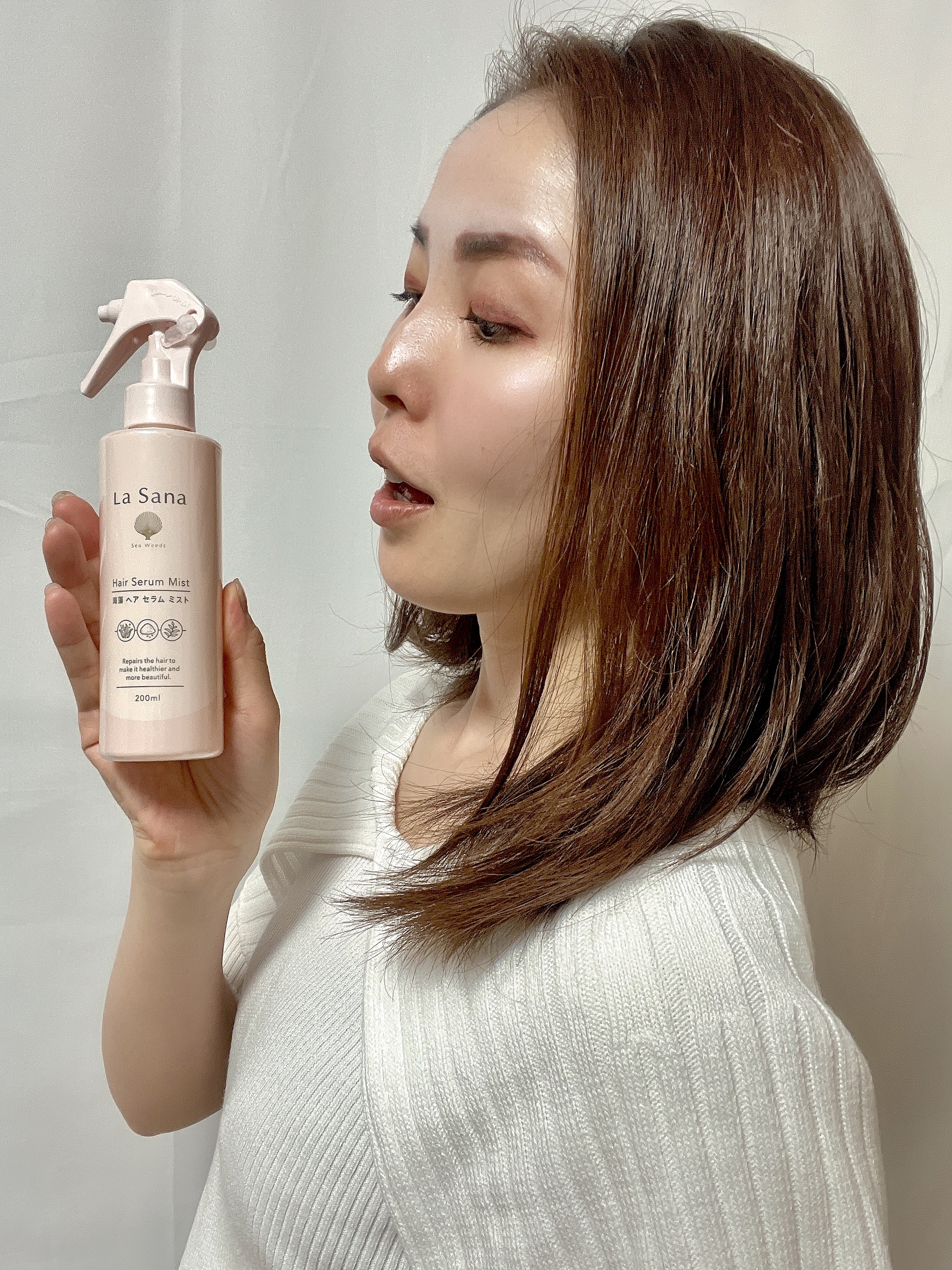 ヤマサキ　ラサーナ海藻ヘアセラム　ミスト　ミルク 海藻 ヘア セラム ミルク｜ラサーナ公式通販サイト