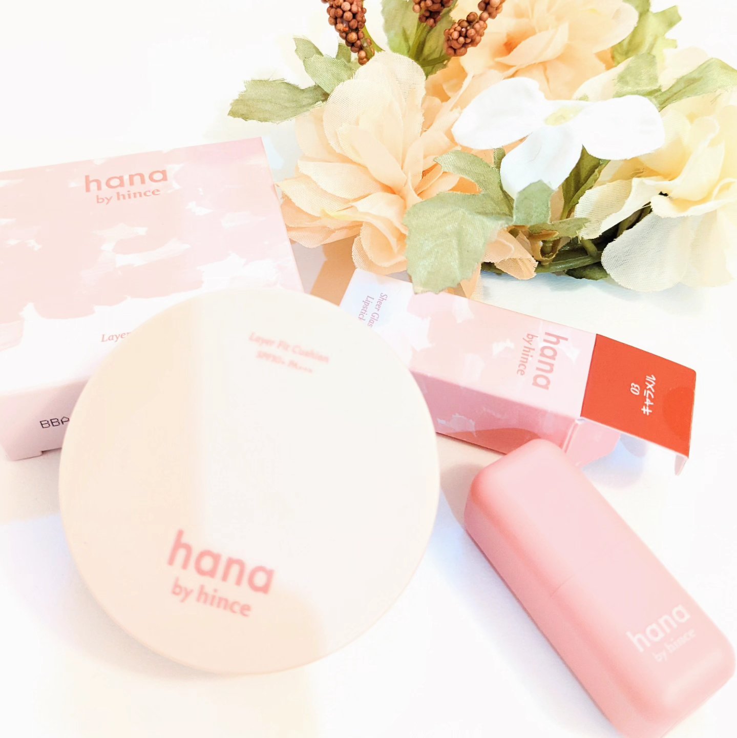 レイヤーフィットクッション/hana by hince/クッションファンデーションを使ったクチコミ（2枚目）