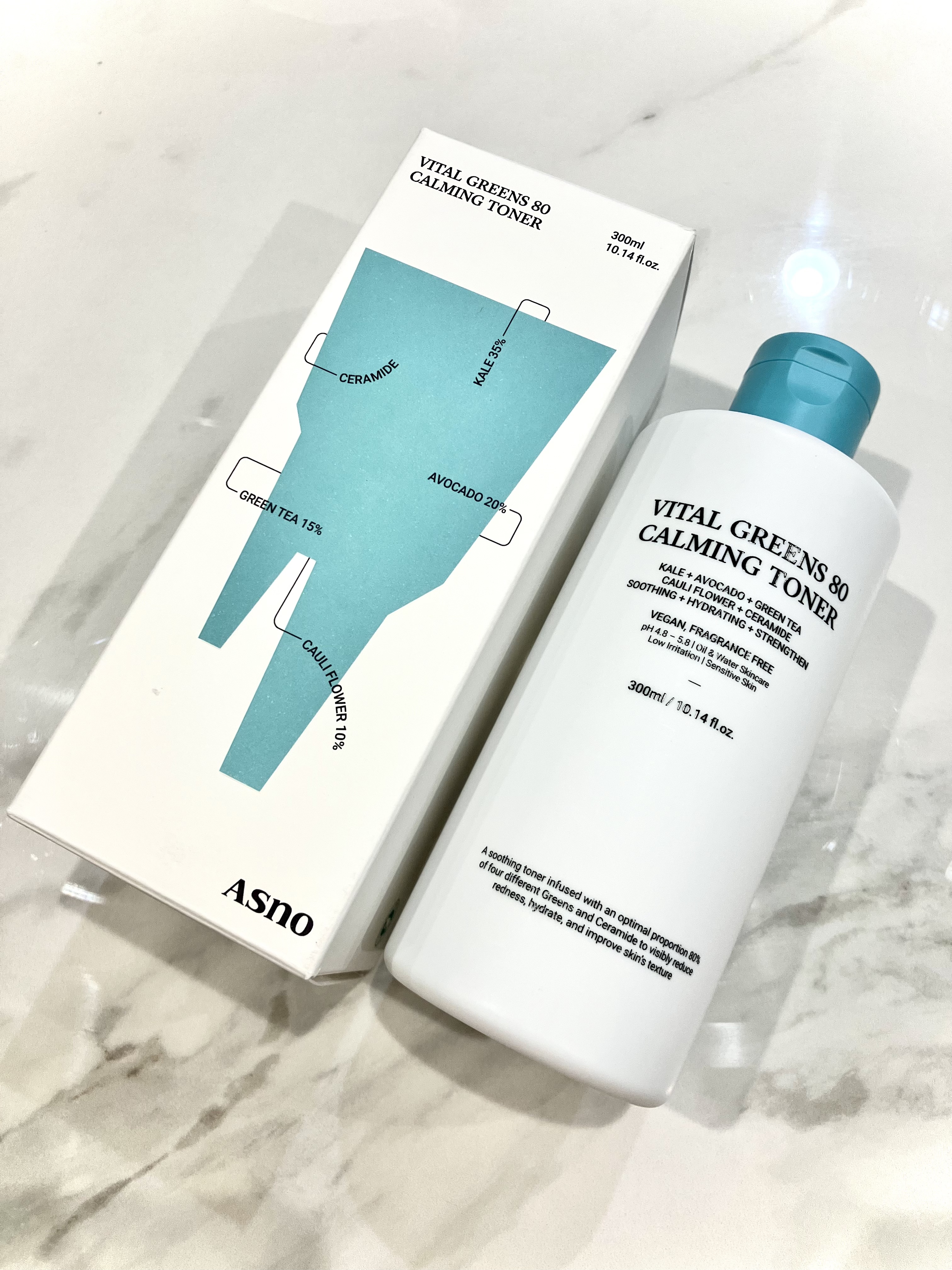 グリーンズカーミングトナー/ASNO/化粧水を使ったクチコミ（1枚目）