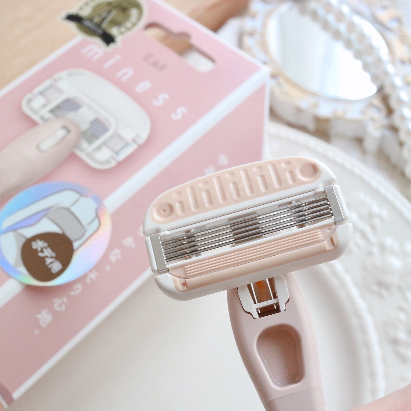 miness ボディ用カミソリ 替刃2個付/貝印/シェーバーを使ったクチコミ(5枚目)