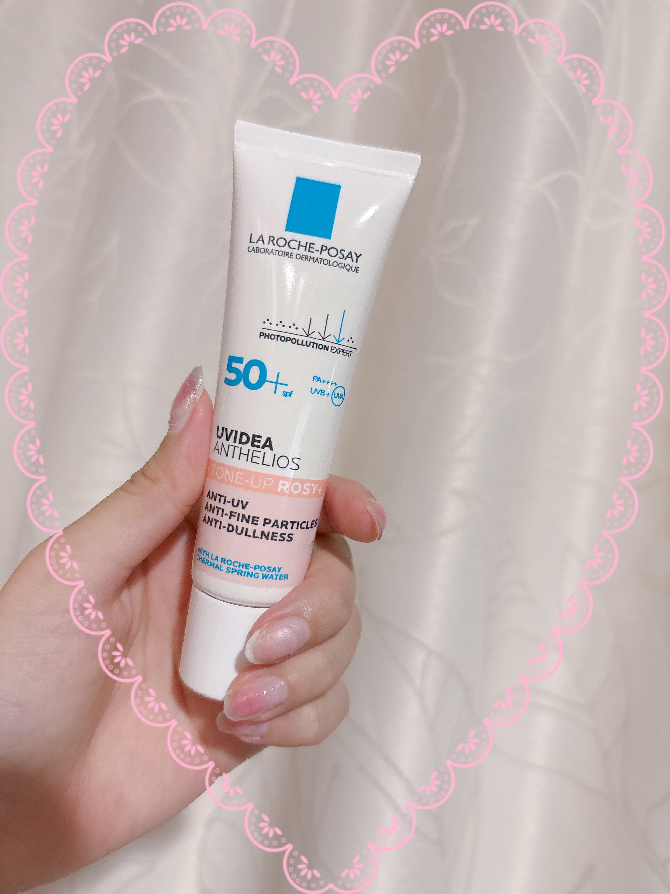 UVイデア XL プロテクショントーンアップ ローズ+/ラ ロッシュ ポゼ/日焼け止め・UVケアを使ったクチコミ（1枚目）