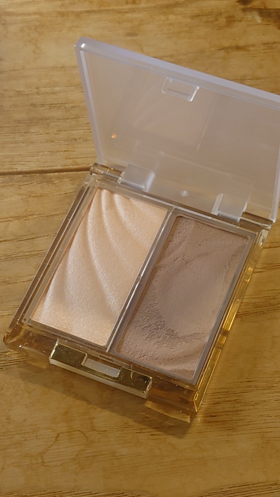 ドレープド シマーグロウ/excel/パウダーハイライトを使ったクチコミ（3枚目）