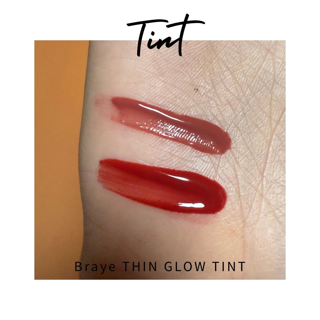 THIN GLOW TINT/BRAYE/口紅を使ったクチコミ(2枚目)