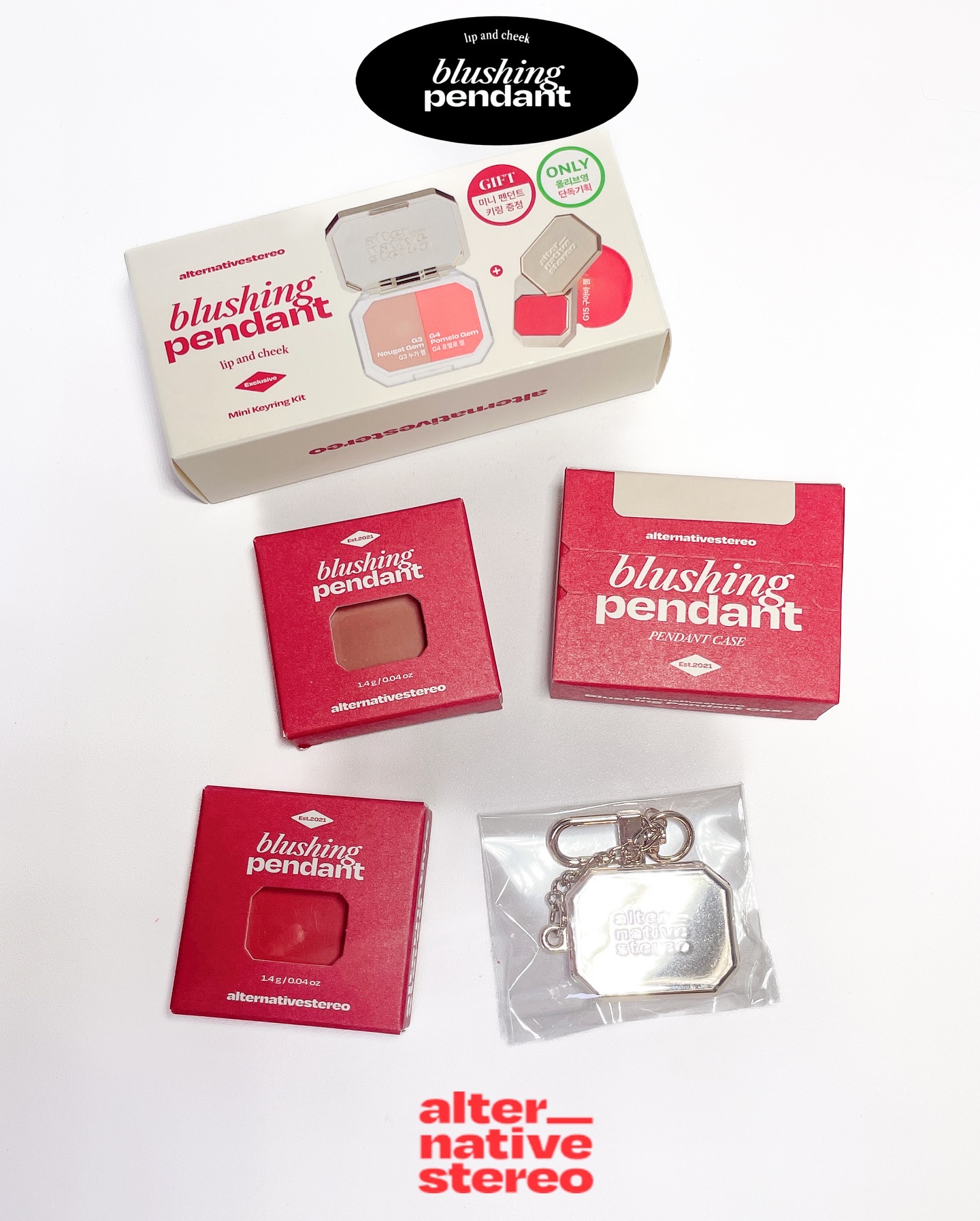 Lip &Cheek Blushing Pendant /alternativestereo/ジェル・クリームチークを使ったクチコミ（2枚目）