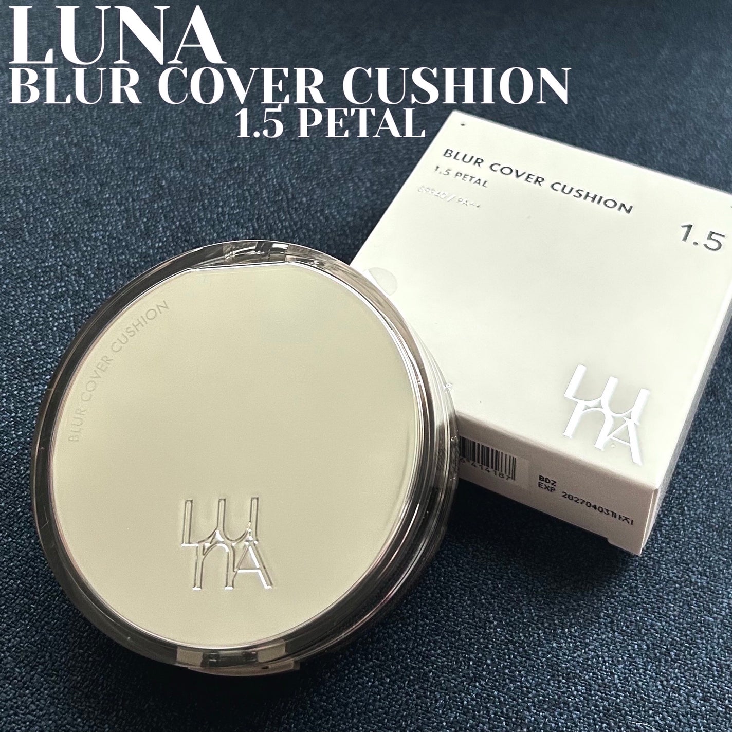 ブラーカバークッション/LUNA/クッションファンデーションを使ったクチコミ(1枚目)