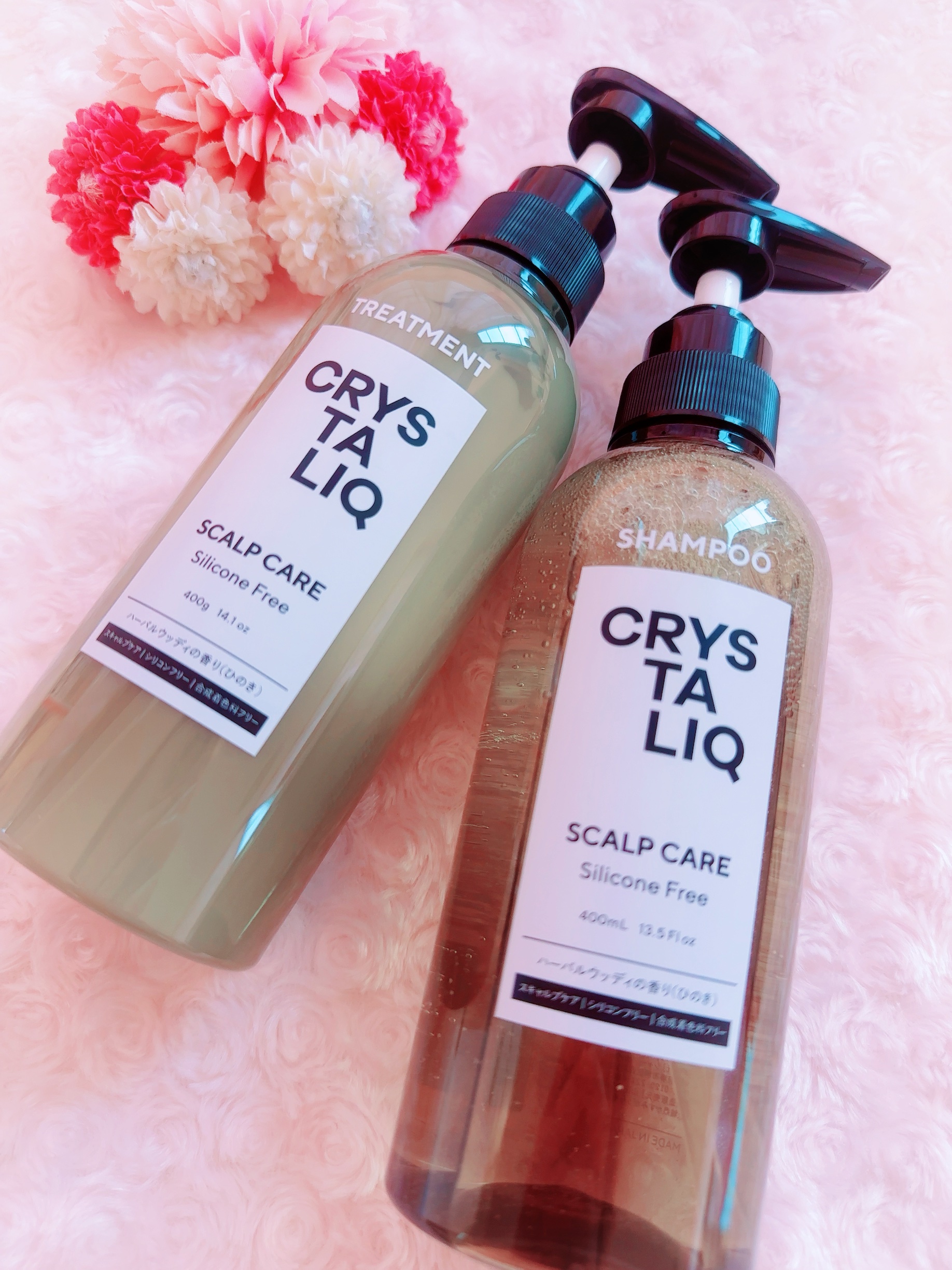 CRYSTALIQ スキャルプケア シャンプー/トリートメント/Crystaliq /市販シャンプーを使ったクチコミ（2枚目）