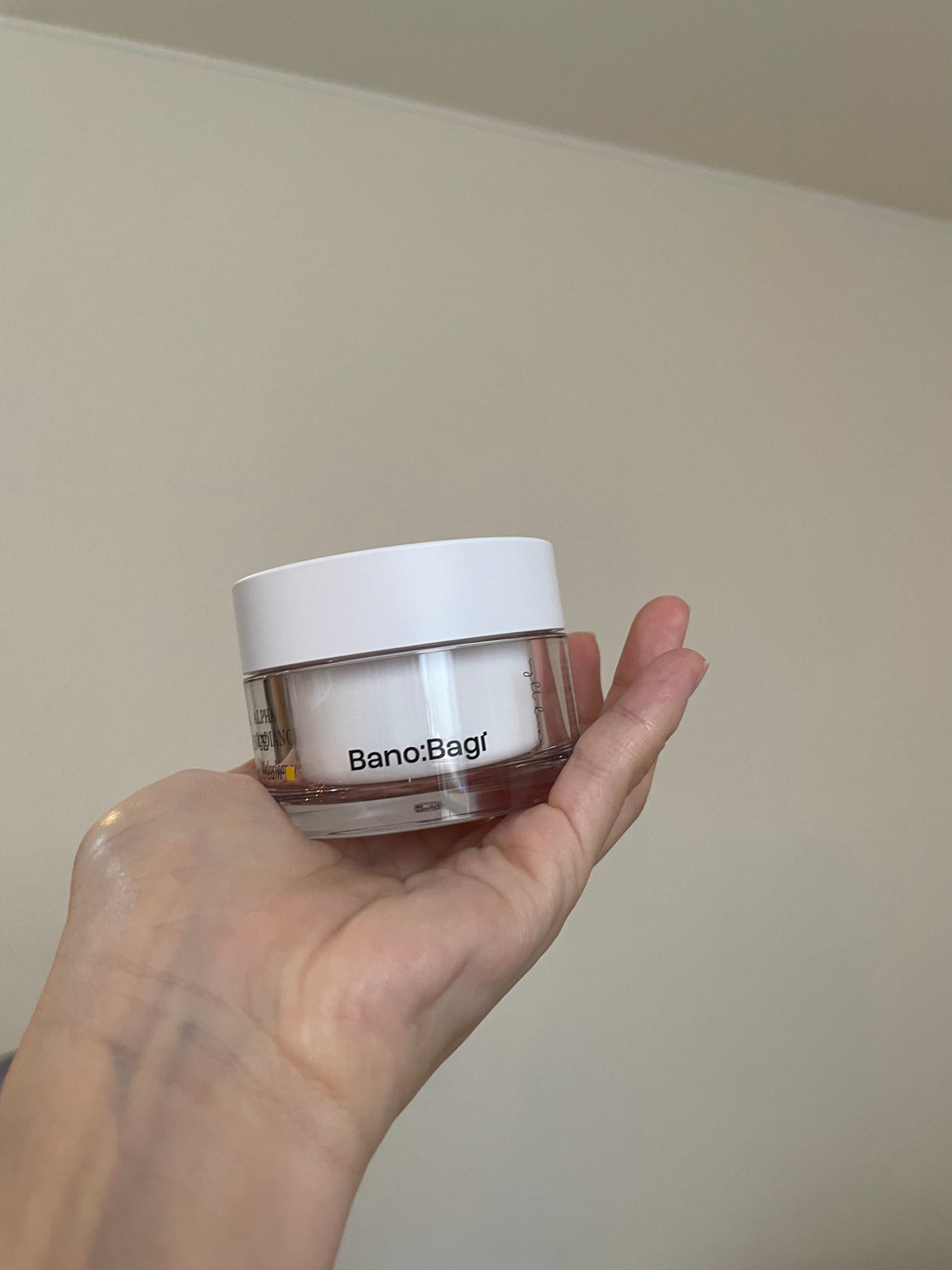 アルファラディアンスメラクリア クリーム/BANOBAGI/フェイスクリームを使ったクチコミ(1枚目)