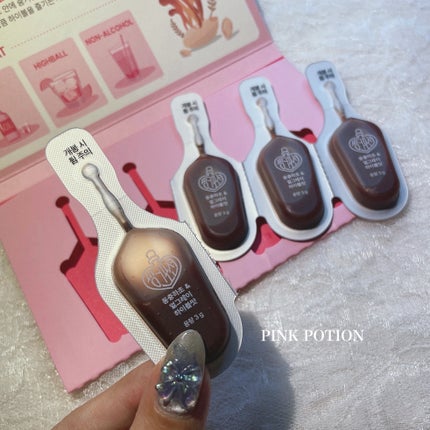 飲める美容ピンクDIYドリンク ピンクポーション ゼロカロリー・冬虫夏草/PINK POTION /美容ドリンクを使ったクチコミ(1枚目)