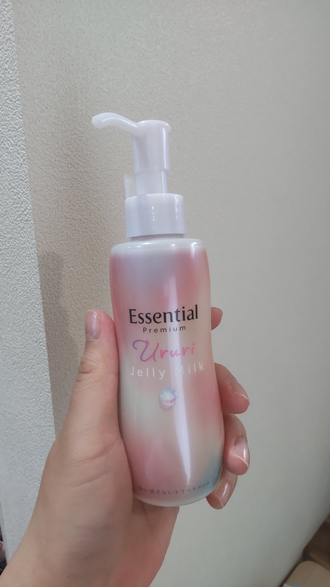 エッセンシャル プレミアム うるりジェリーミルク/エッセンシャル/ヘアミルクを使ったクチコミ(1枚目)