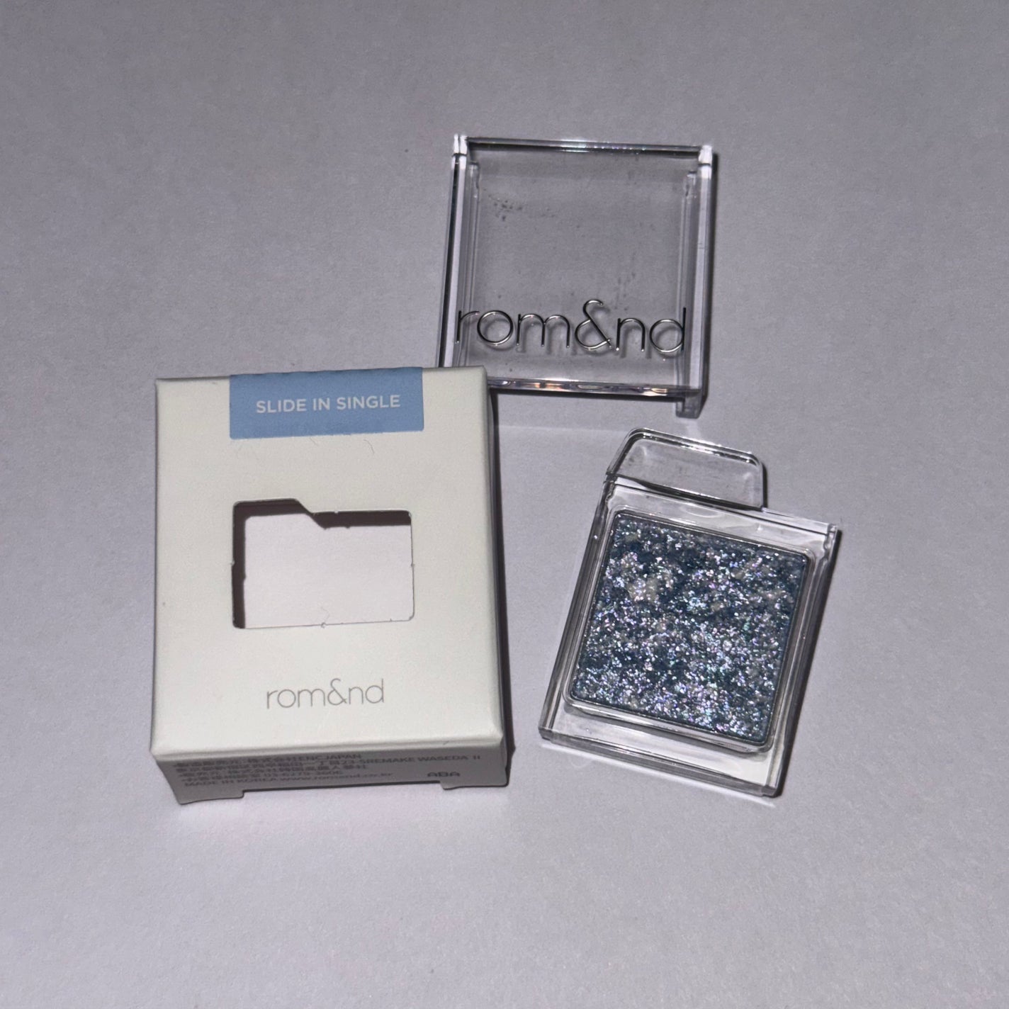 スライドインシングル/rom&nd/単色アイシャドウを使ったクチコミ(1枚目)
