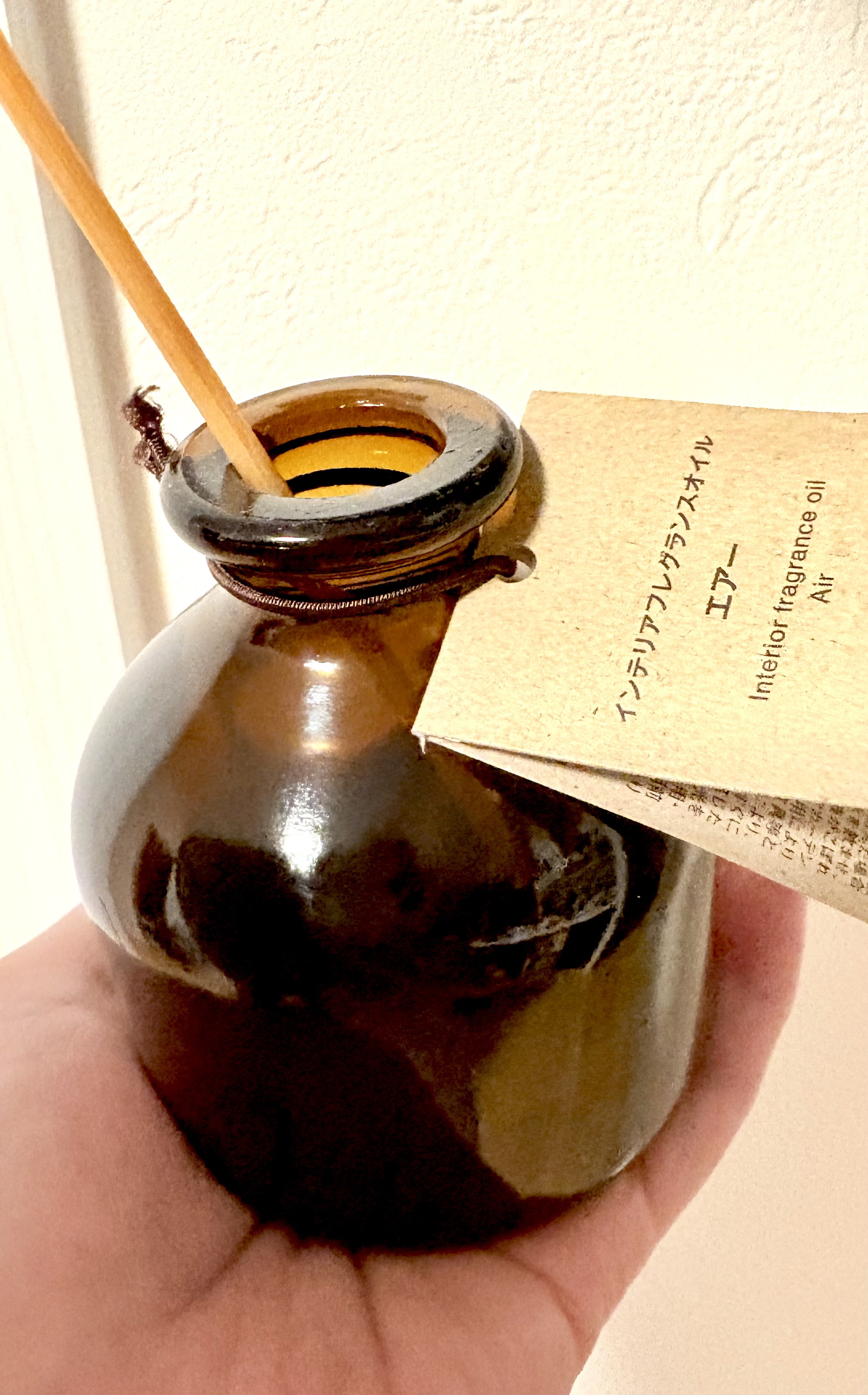 インテリアフレグランスオイル エアー/無印良品/ルームフレグランスを使ったクチコミ（1枚目）