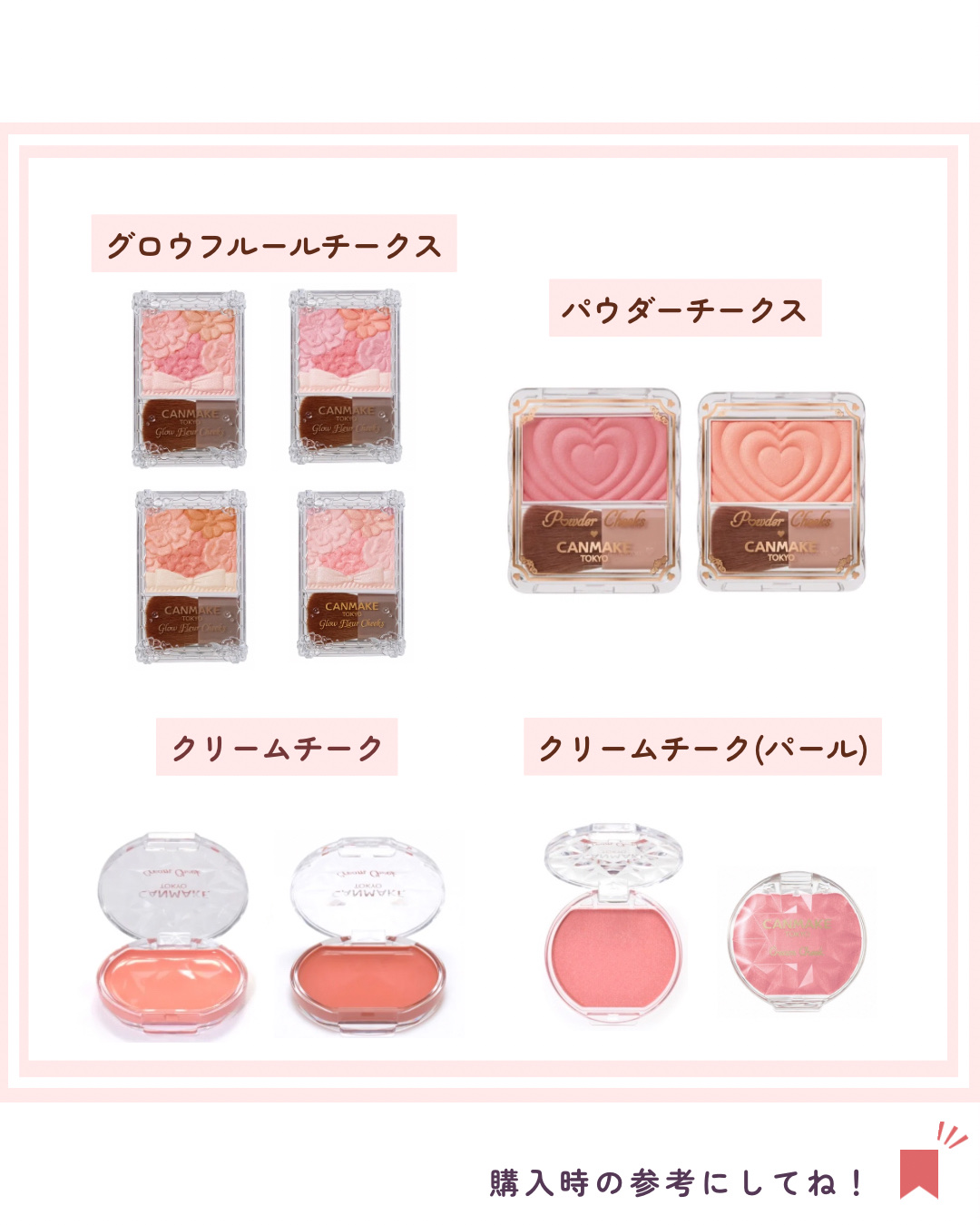 クリームチーク/キャンメイク/ジェル・クリームチークを使ったクチコミ（2枚目）