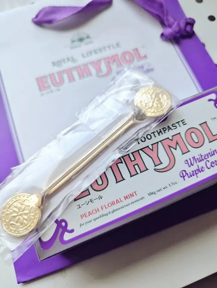 ホワイトニングパープルコレクター歯磨き粉/EUTHYMOL/その他を使ったクチコミ(1枚目)