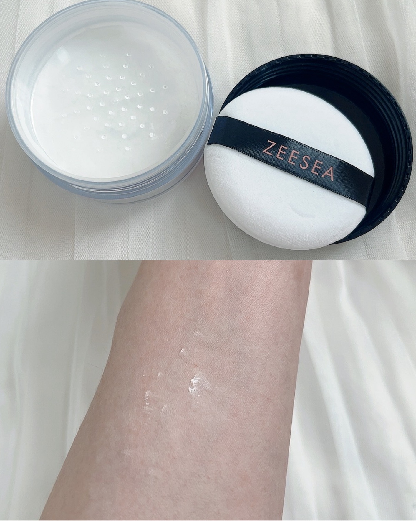 大容量オイルコントロールセッティングパウダー/ZEESEA/ルースパウダーを使ったクチコミ（3枚目）