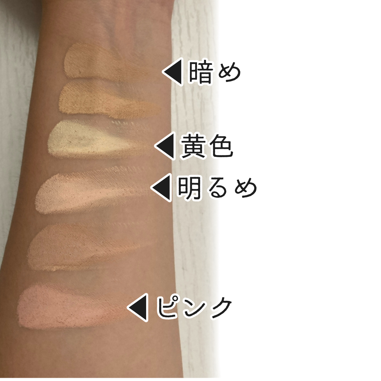 マルチフィックスコンシーラー＆カラーコレクター バニラ/SHEGLAM/パレットコンシーラーを使ったクチコミ（3枚目）