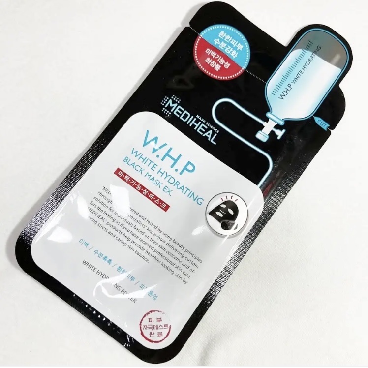 W.H.P ブラックマスク JEX/MEDIHEAL/シートマスク・パックを使ったクチコミ（1枚目）